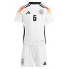 Maillot de Supporter Allemagne Kimmich 6 Domicile Euro 2024 Pour Enfant